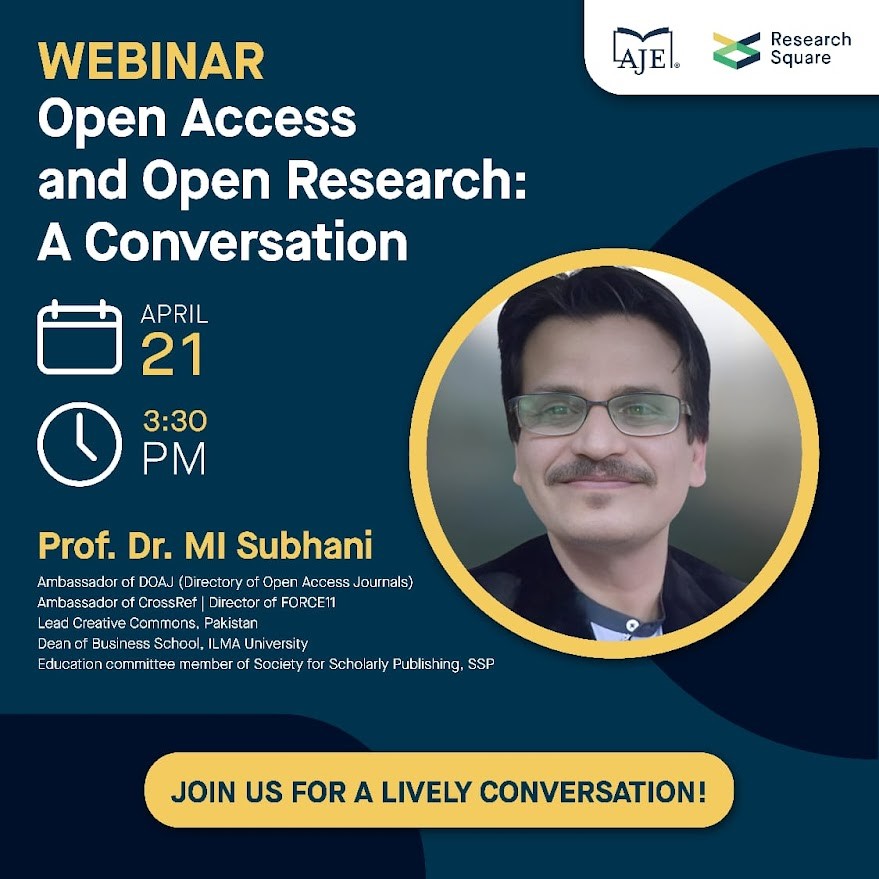 Dr. Subhani in Conversation with Research Square & AJE