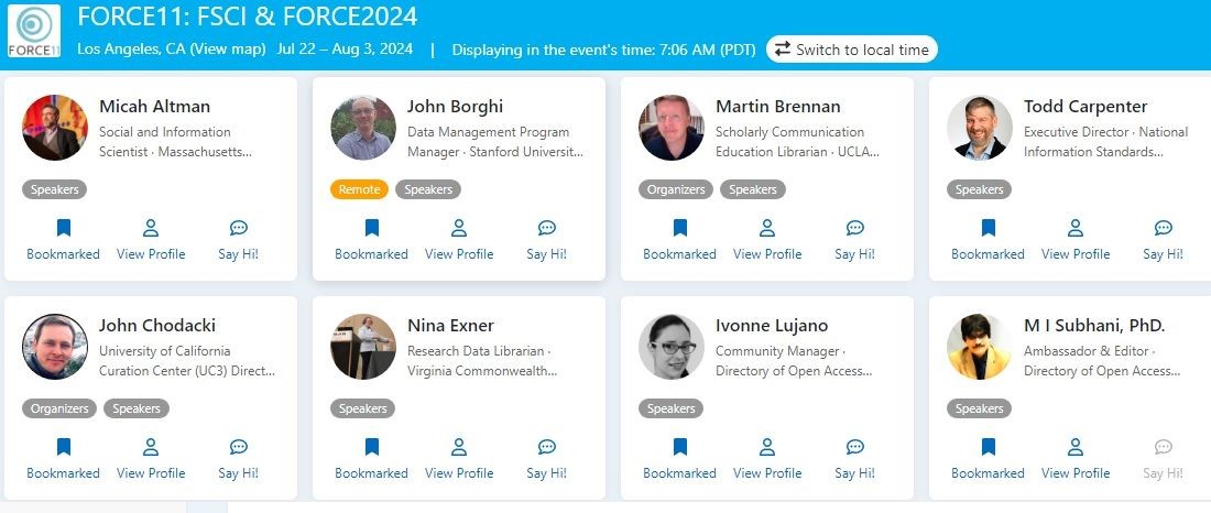 DOAJ Course Delivered at FORCE11-FSCI